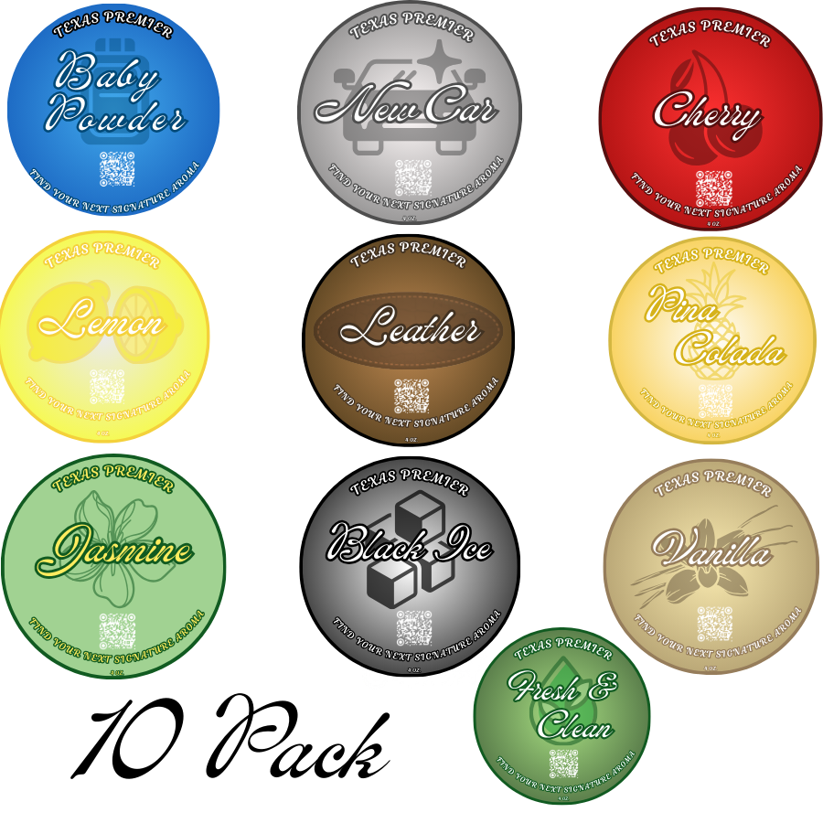 10 Pack - Air Freshener Variety Pack - 4oz