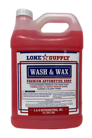 PINK SOAP - WASH & WAX CAR SOAP